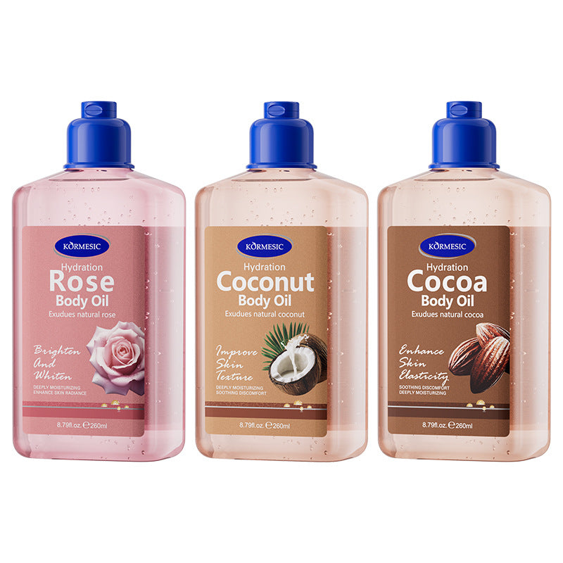 Lightweight Body Oil | Coconut, Cocoa & Rose