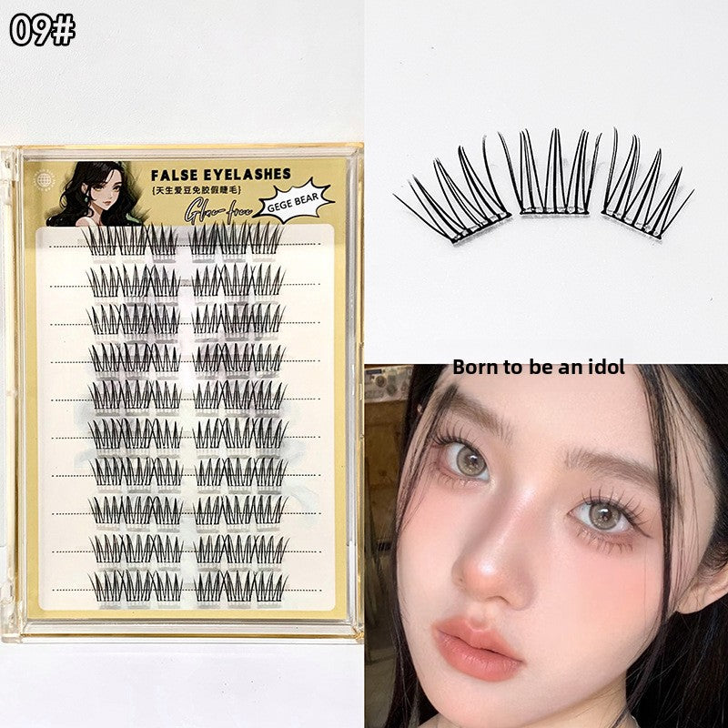 Self-Adhesive False Eyelashes | Reusable Natural Look