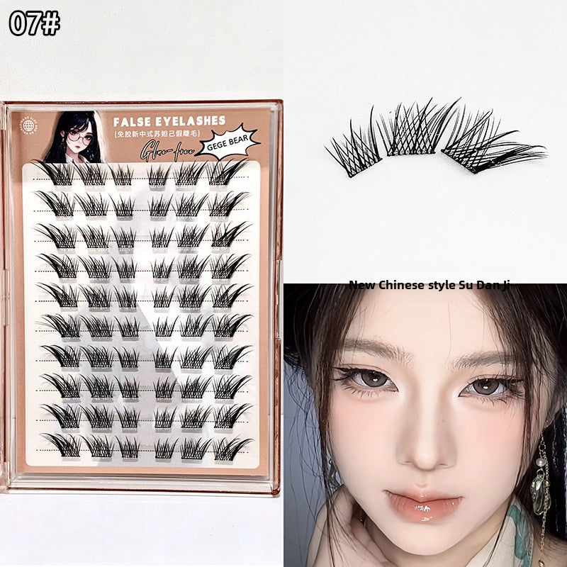 Self-Adhesive False Eyelashes | Reusable Natural Look