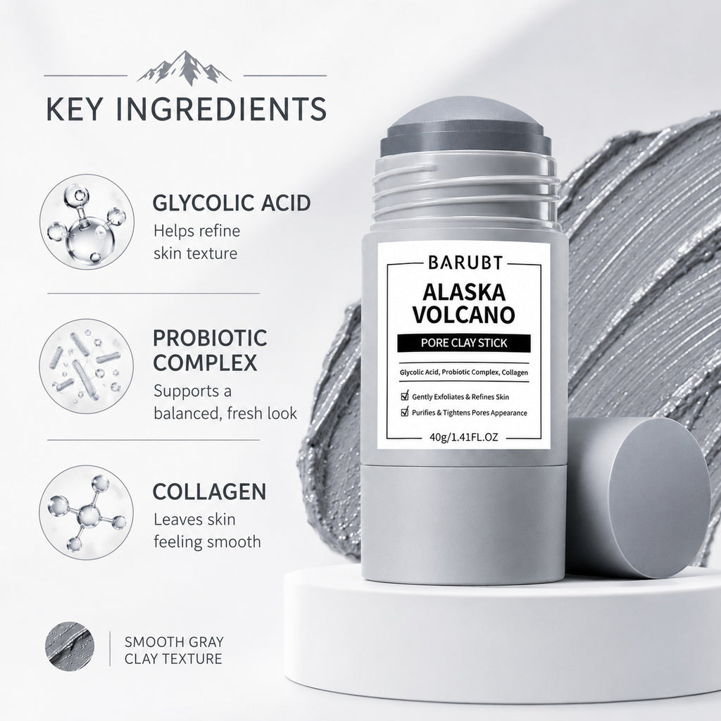 Volcanic Mud Facial Mask Stick | Clay Skincare
